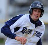 Wiggin Belts Homer And Drives In Three To Back Ottino's Four Hit Shutout On Mound As Baseball Blanks Lasell 3-0