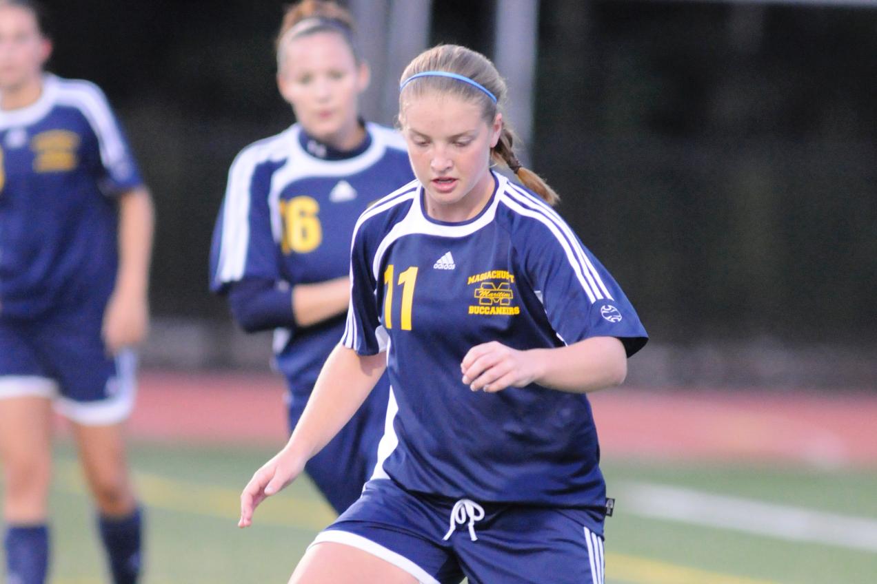 Newell Nets First Career Hat Trick As Women's Soccer Enjoys Record Setting Evening In 7-0 Non-League Victory Over Wheelock