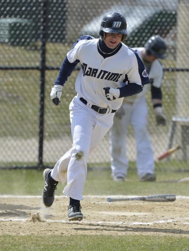 Rudolph, Lee Each Collect Two Hits And Three RBI As Baseball Snaps Salem State's 12-Game Winning Streak With 9-7 MASCAC Opening Game Victory