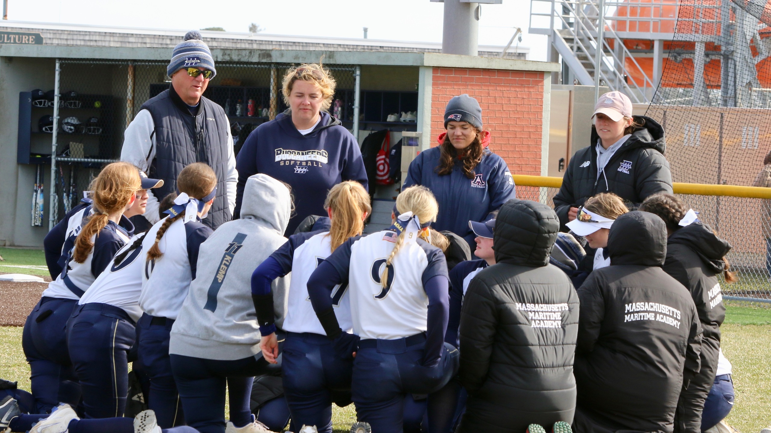 Softball Splits Conference Twinbill with Falcons