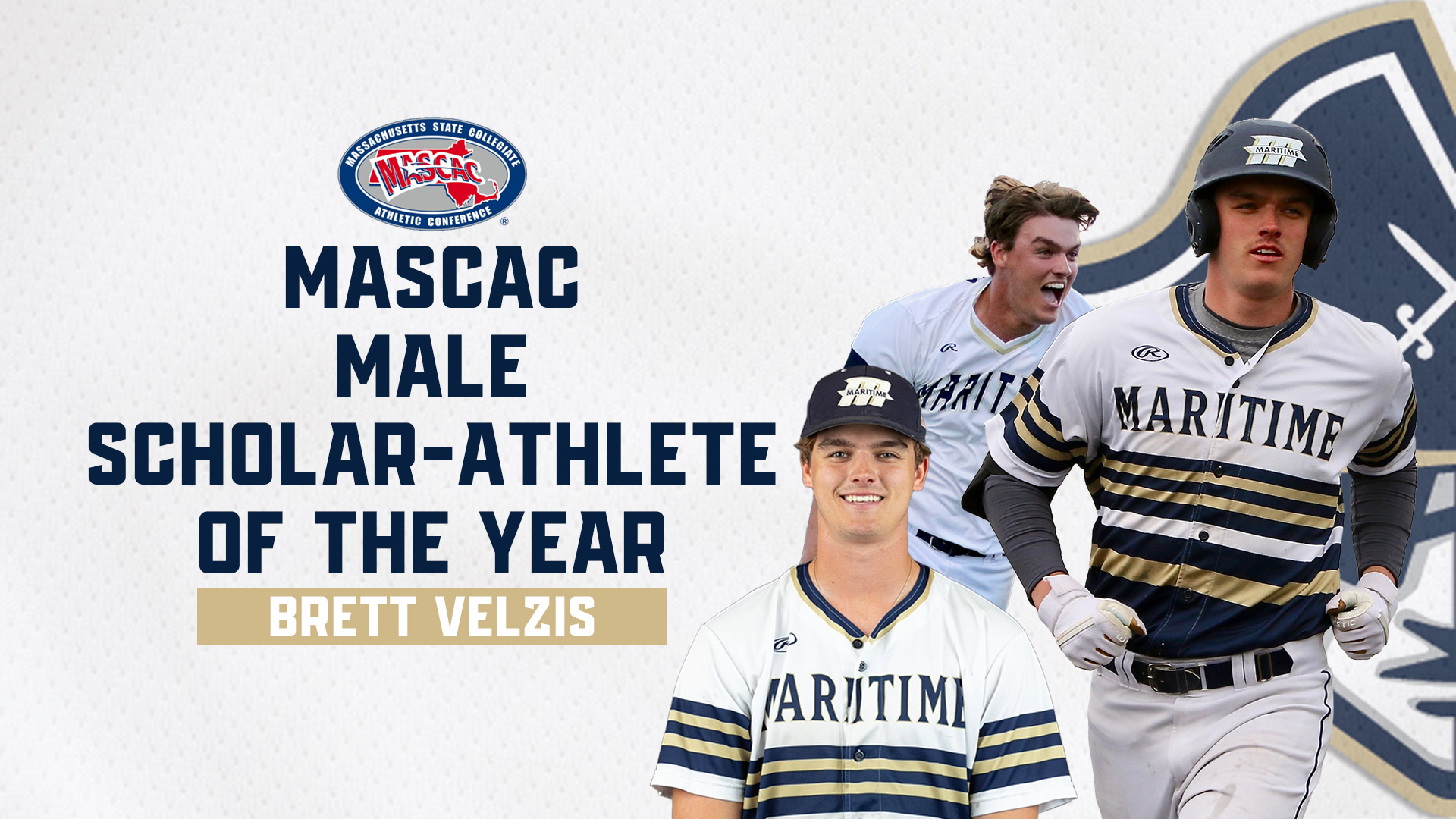 Velzis Named MASCAC Male Scholar-Athlete of the Year