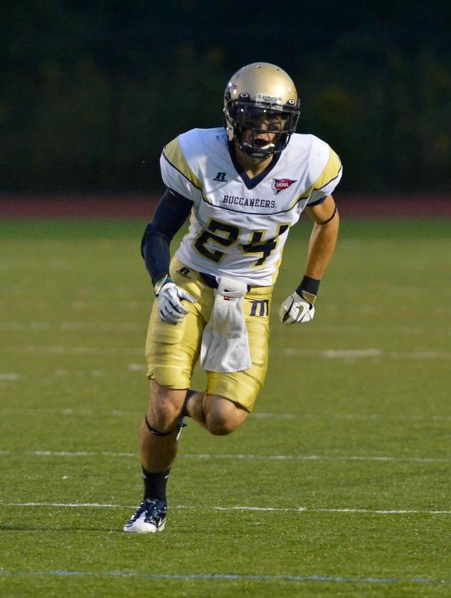 Gustafson, Pierce Account For Touchdowns, Ford Records 13 Tackles As Football Falls To Fitchburg State