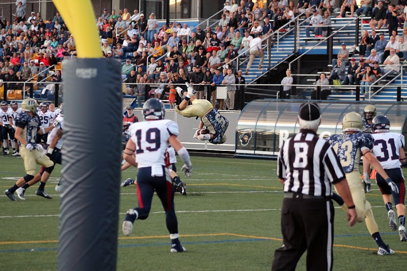 Vote For Brad Skeffington's "First Down Flip" As The MASCAC Football Play Of The Week!