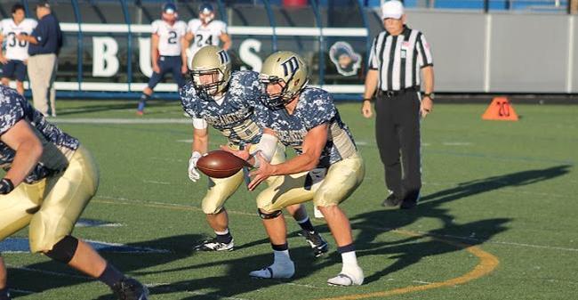 Pierce, Skeffington Combine For 558 Yards Of Offense And Six Touchdowns As Football Drops 47-41 Admiral's Cup Decision At Maine Maritime