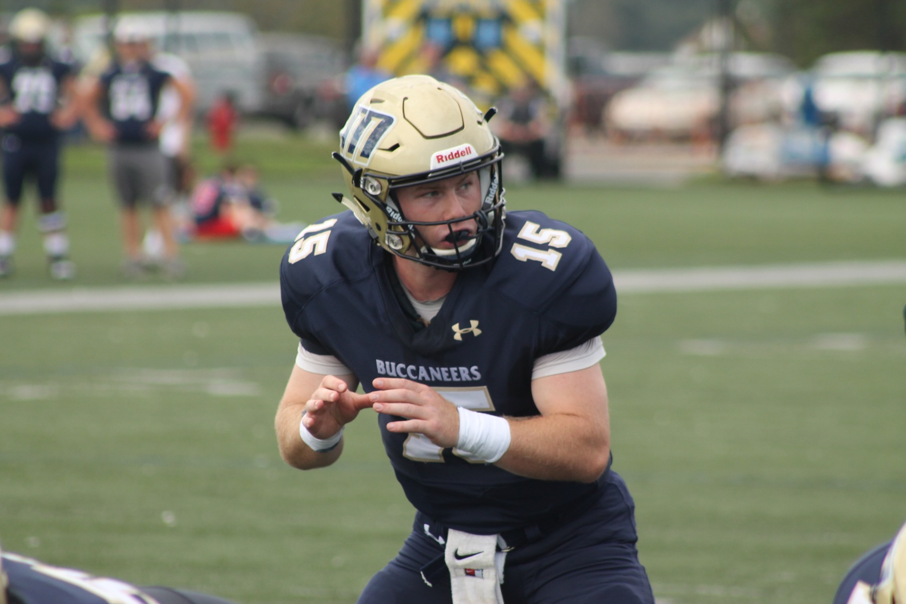 Bucs Play Rams Close, fall by two Scores