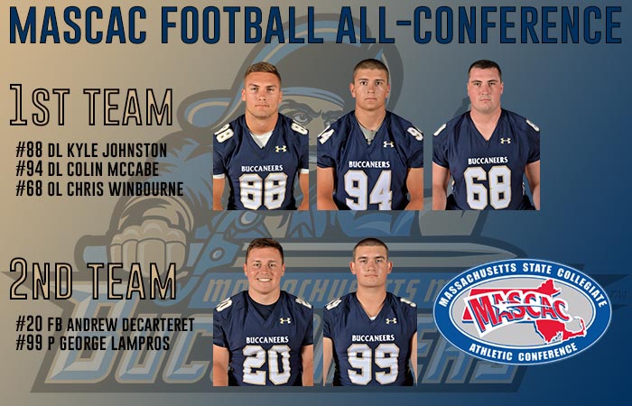 Five Buccaneers Named to MASCAC All-Conference Teams
