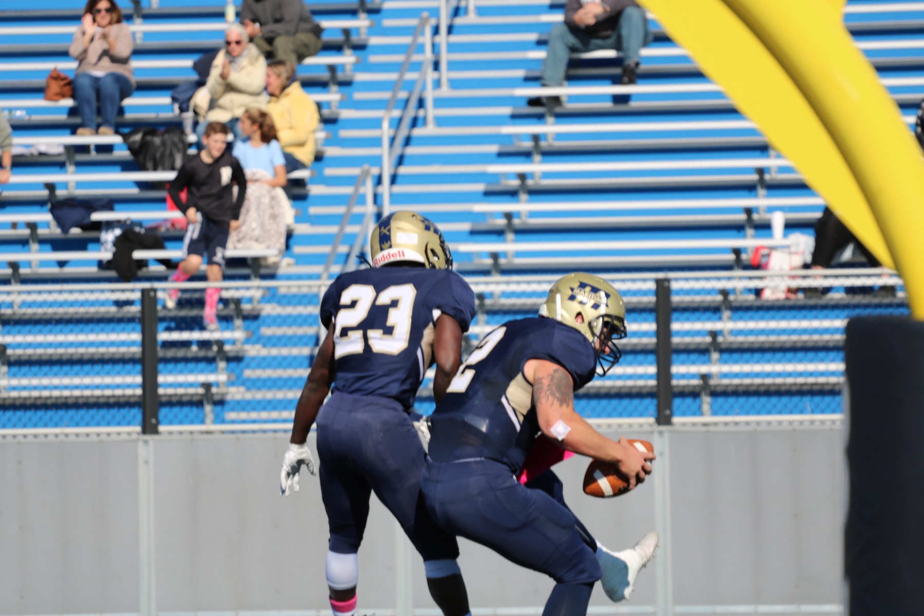 Bucs Ground Falcons for Fifth Win of the Season