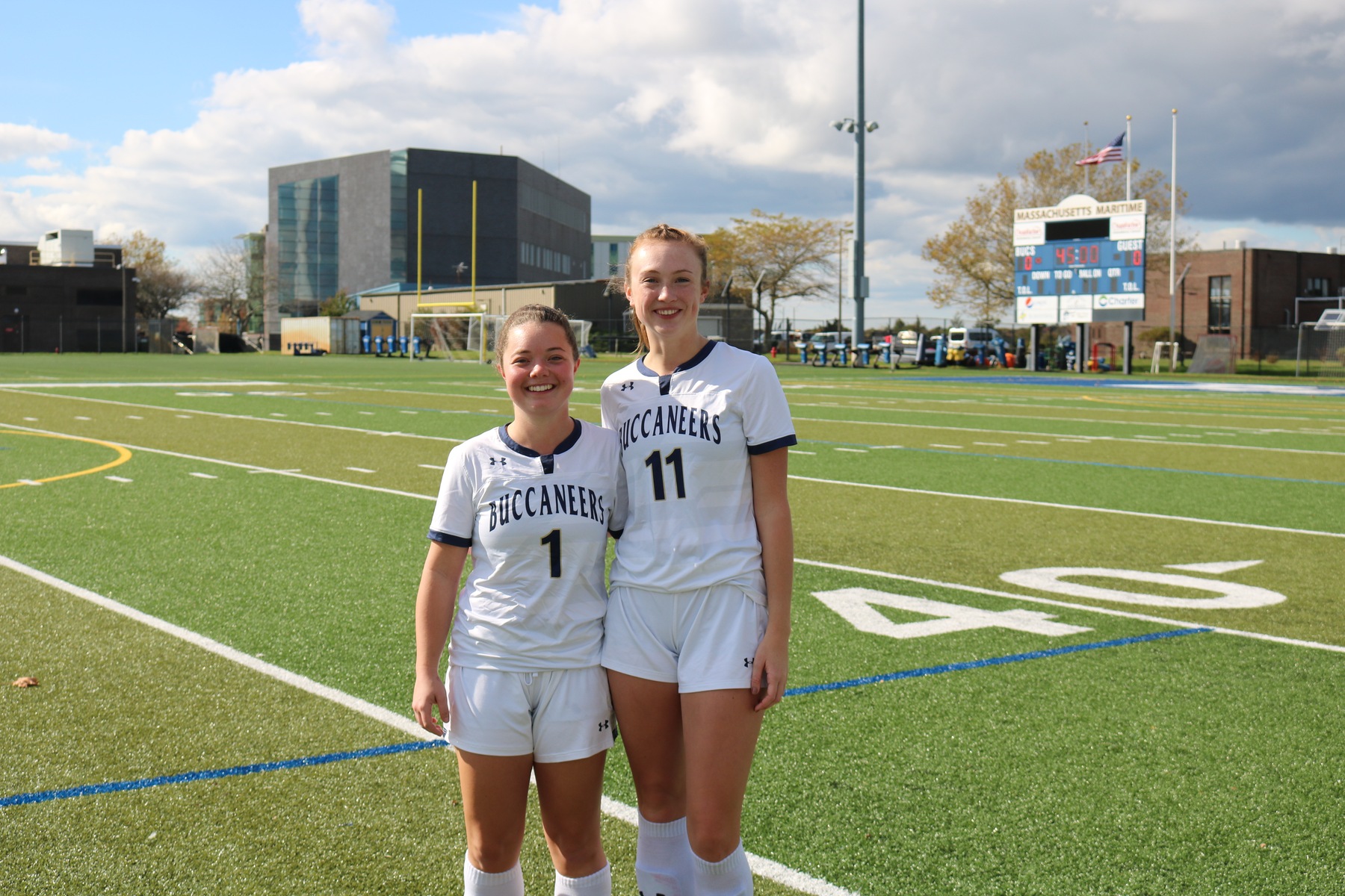 Baldassini and McNally Score on Senior Day as Bucs Beat &lsquo;Blazers 3-1
