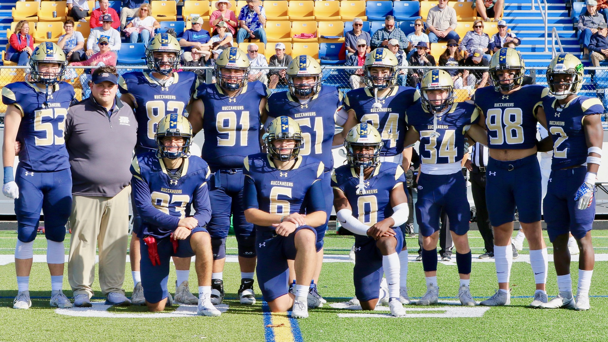 Football Falls to Panthers on Senior Day
