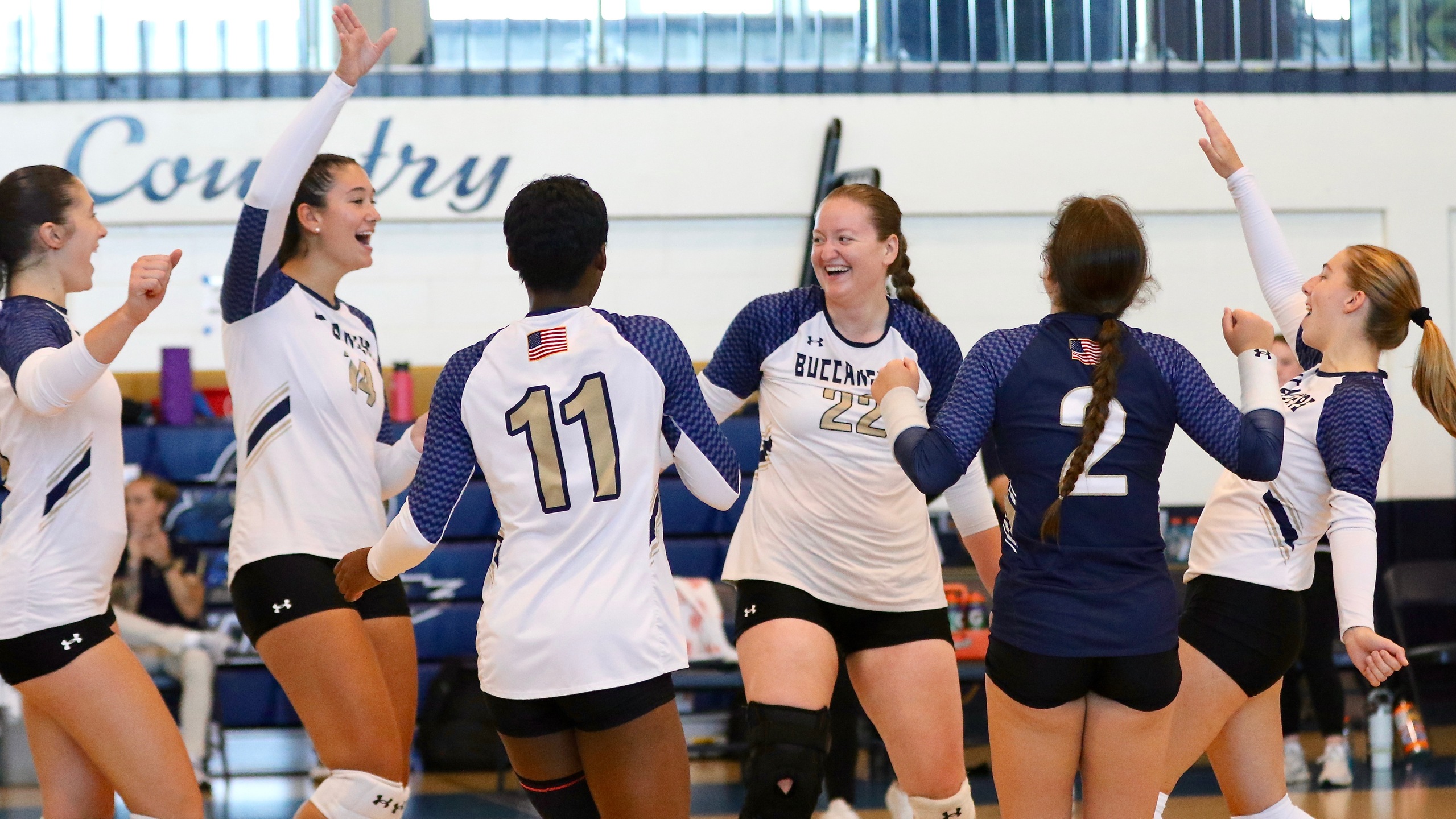 Bucs Beat Bison in Tri-Match Split