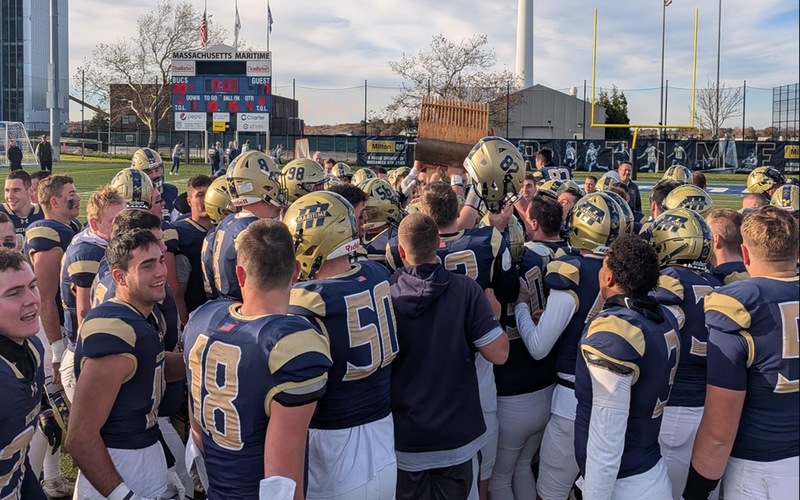Football Wins the 46th Cranberry Bowl over Bridgewater State