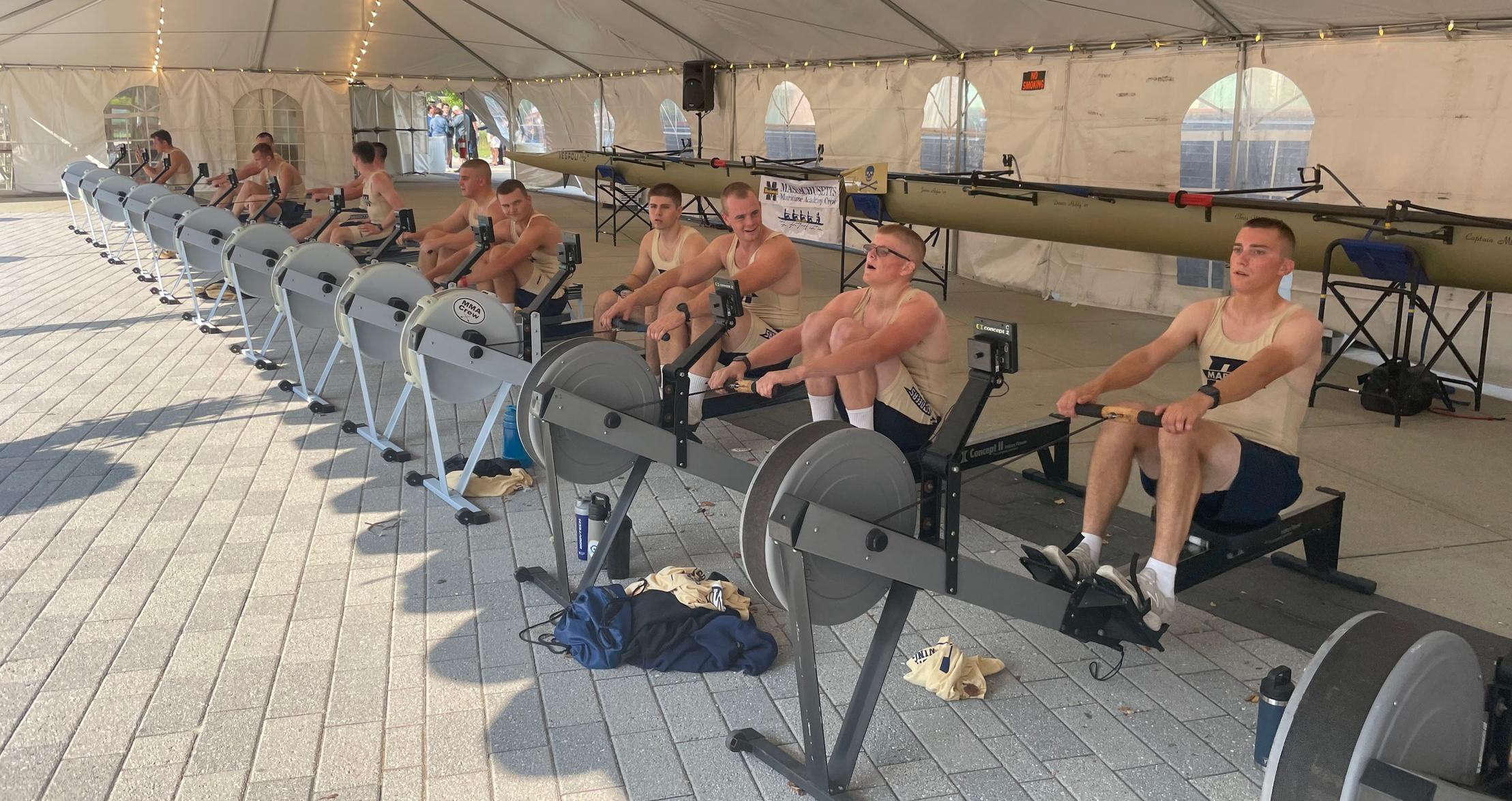 Men's Rowing Raises Nearly $3k in Sunday's Ergathon