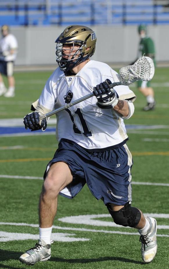 Hojnoski Collects Three Points, Painten Makes 16 Saves As Men's Lacrosse Drops 14-5 Non-League Decision At Wentworth