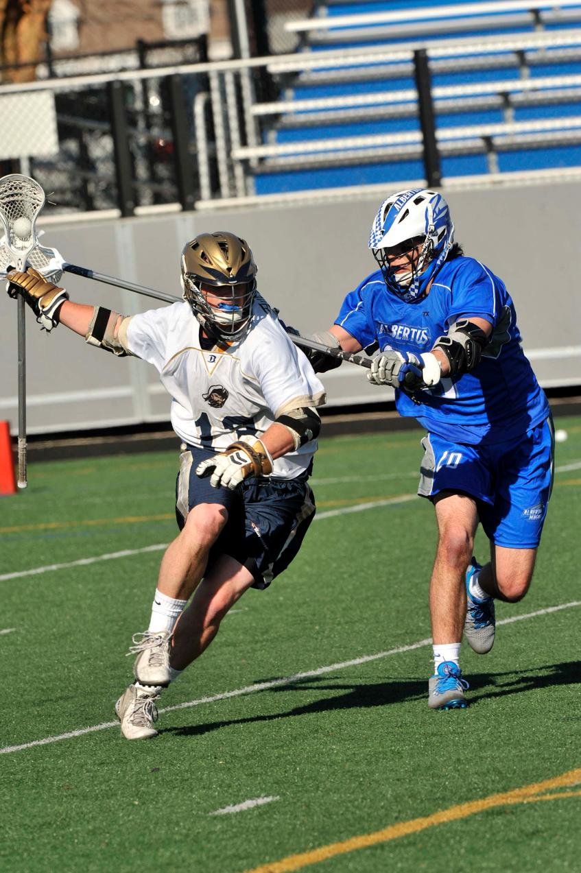 Freudenberg Nets Hat Trick And Collects Six Points, Leads Men's Lacrosse To 13-5 Admiral's Cup Victory At Rival Maine Maritime