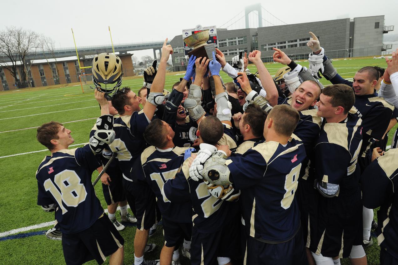 Freudenberg, Bartley Net Hat Tricks As Men's Lacrosse Claims Fourth Straight Admiral's Cup With 16-8 Victory Over Maine Maritime