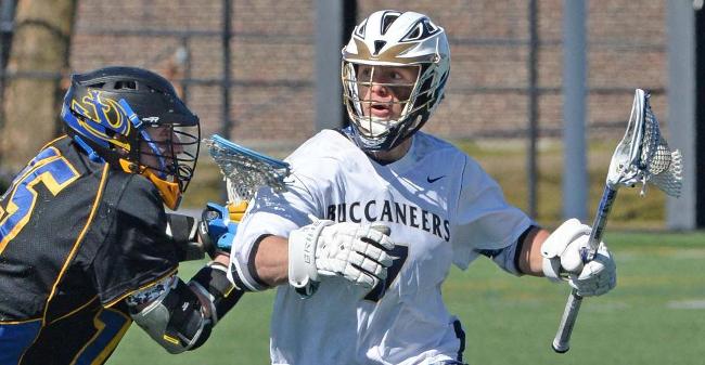 Anderson Nets Hat Trick As Men's Lacrosse Drops 12-7 Non-League Decision To Salem State