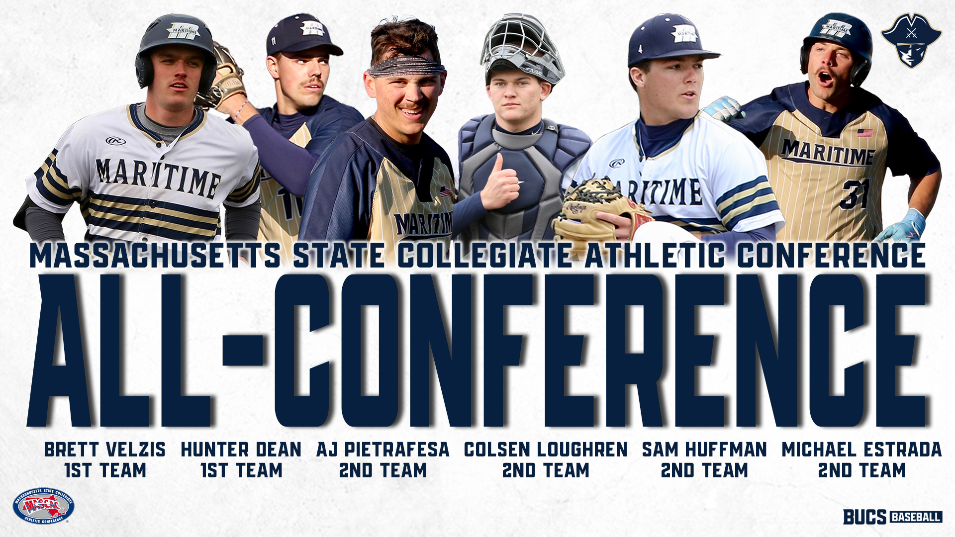Six Buccaneers Named to All-MASCAC Teams