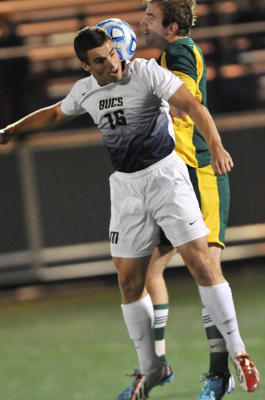 McInnis, Parker Net Goals As Men's Soccer Notches 2-0 MASCAC Victory At Framingham State