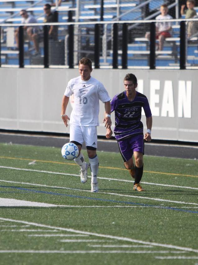 Kinsman, Rouette & Beaulieu Net Goals As Men's Soccer Blanks Becker In Season Opener