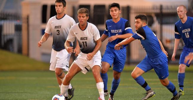 McCarthy, Taylor Net Goals As Men's Soccer Drops 5-3 Non-League Decision At Nichols