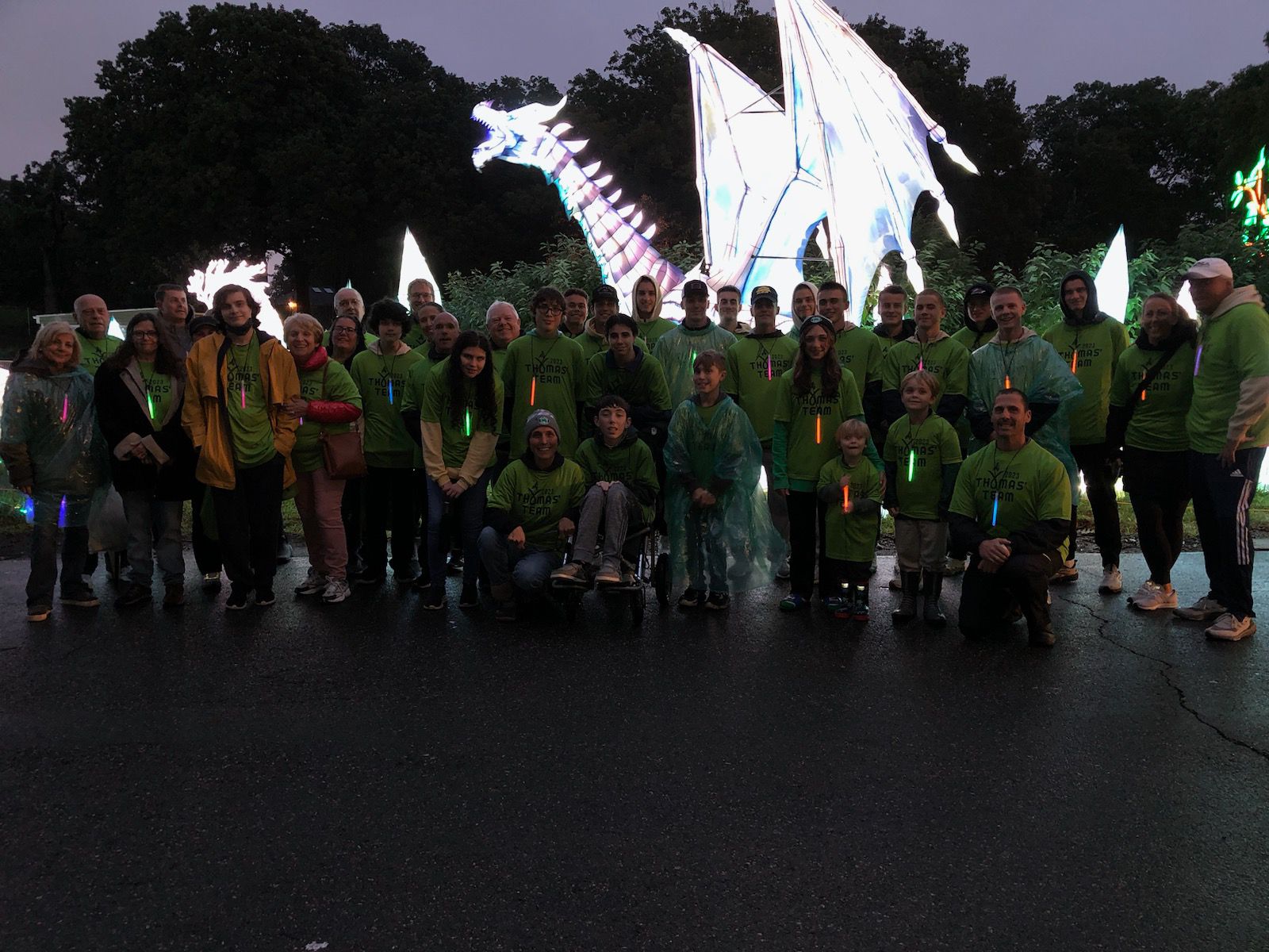 Coach Perry and Men's Soccer Team Take Part in Mito Walk