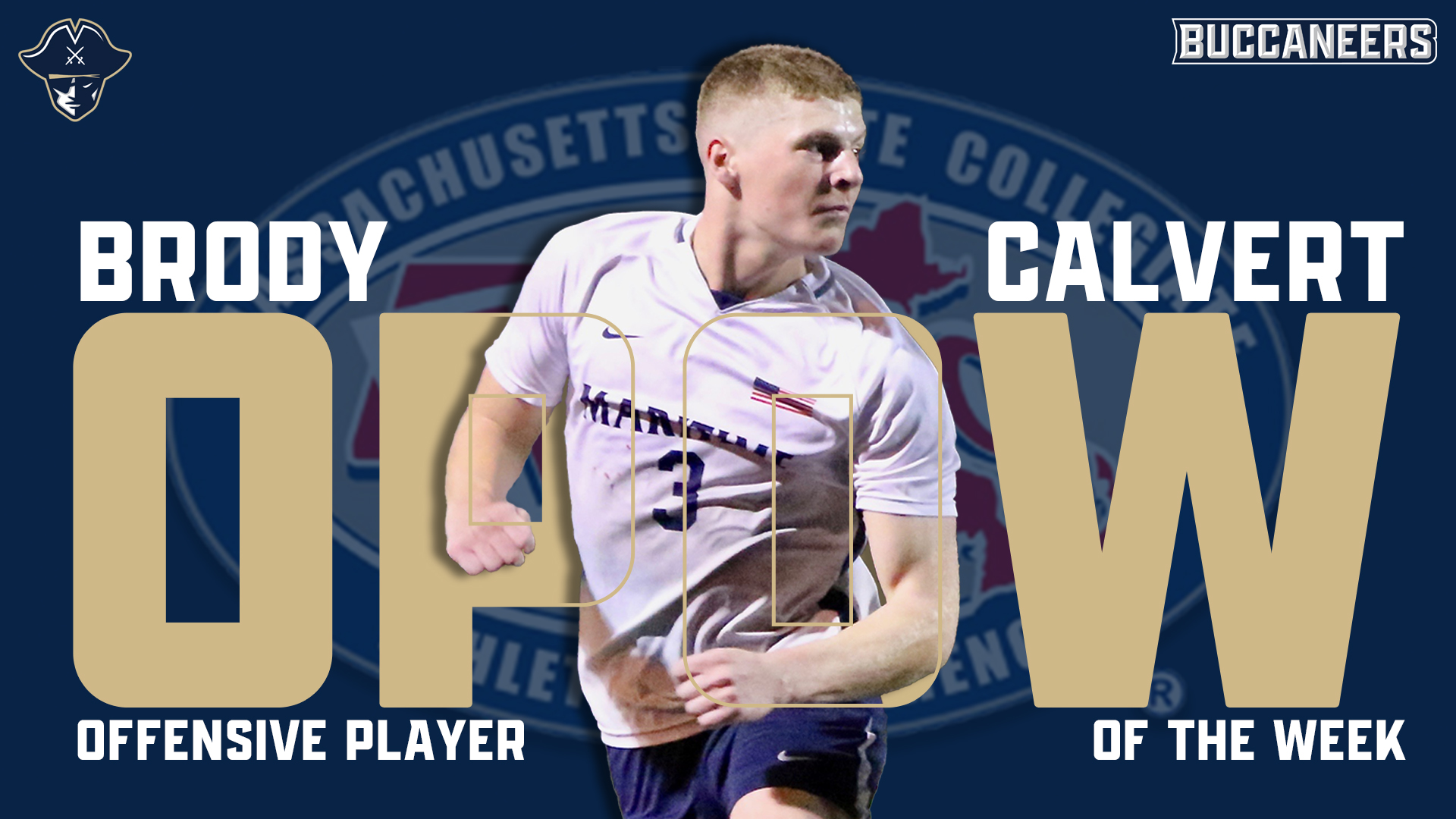 Calvert Named MASCAC Offensive Player of the Week