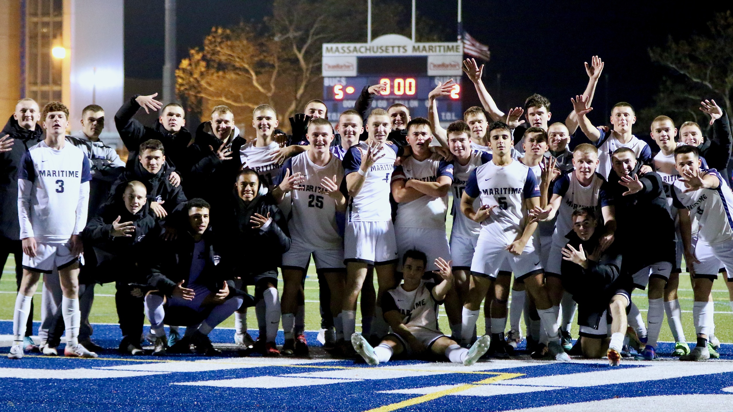 Five Second Half Goals Send Buccaneers to MASCAC Championship