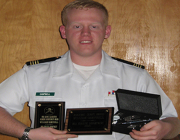 Rifle Team's William Campbell Recognized