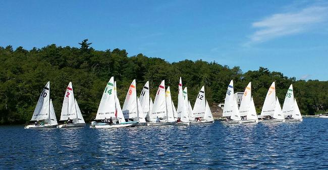 Dinghy Sailing Enjoys Solid Performances Over Weekend At Northeastern Oberg Trophy
