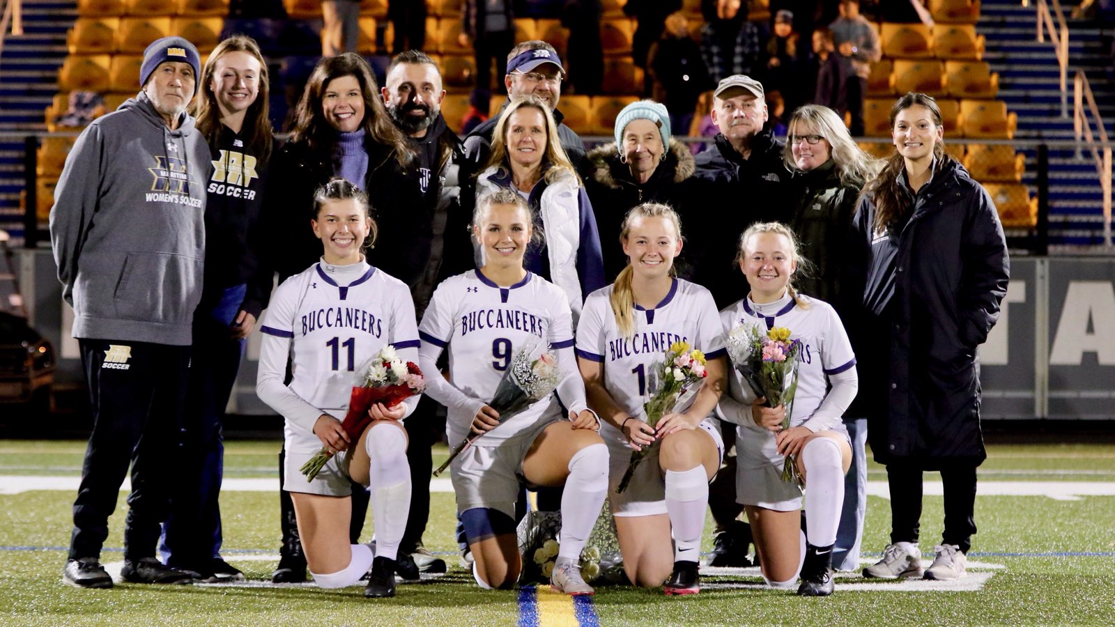 Women's Soccer Celebrates Seniors Before Season Finale