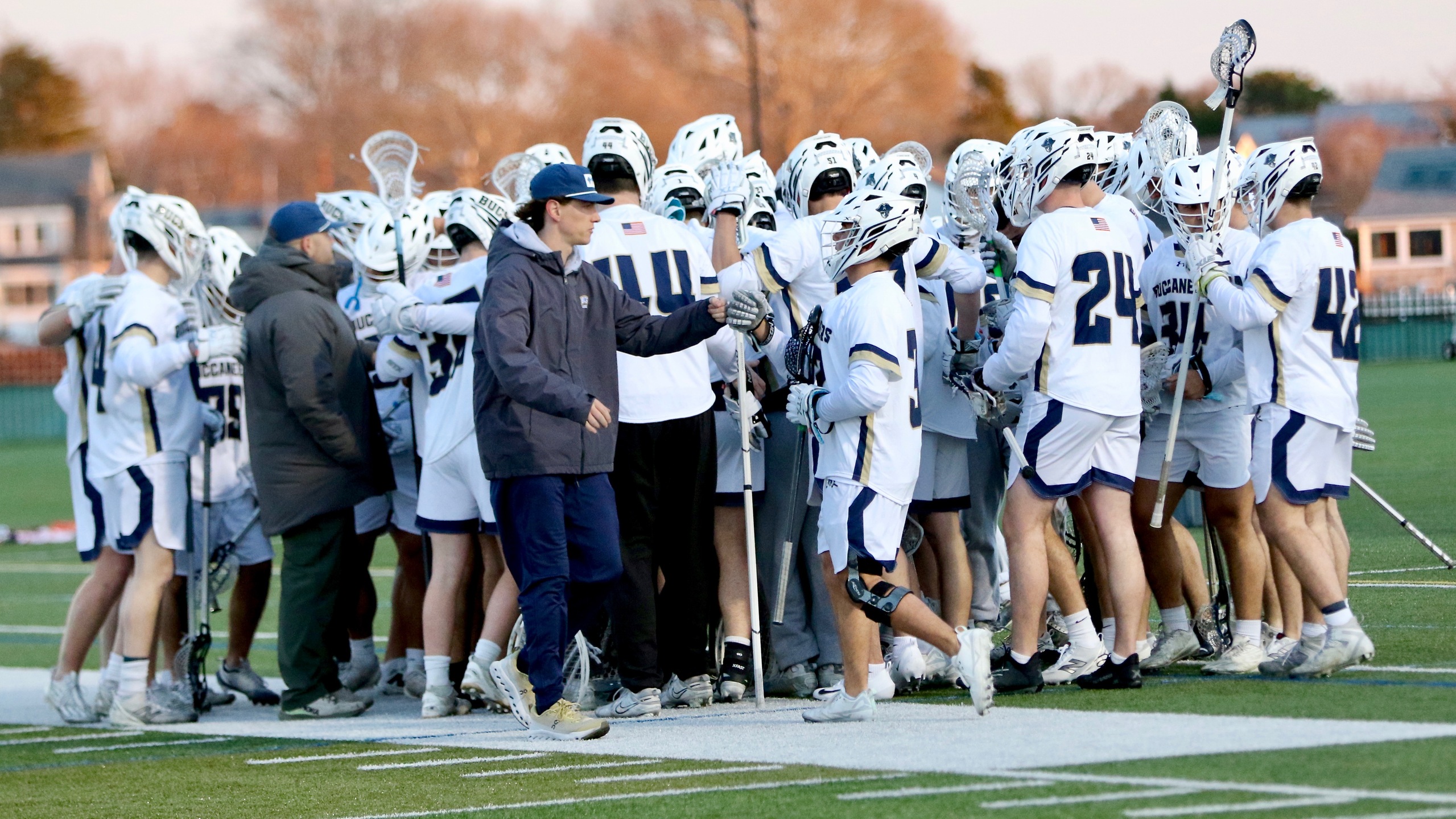 14 Buccaneers Score in Win Over Salem State in LEC Play
