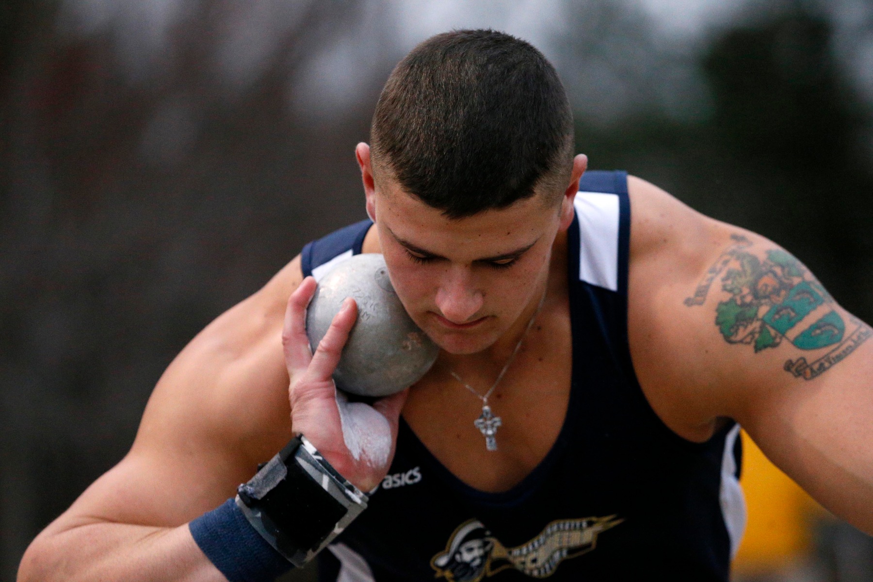 McCabe Wins Division Three New England Shot Put Championship