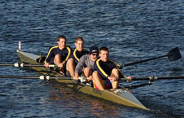 Men's, Women's Varsity Fours Post Respective Third Place Finishes In Petite Finals For Crew At 2012 New England Rowing Championships