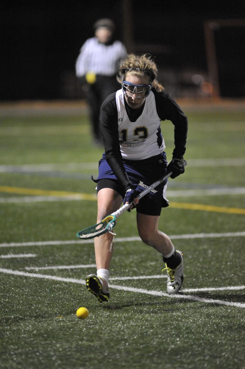 Courcy, Hogan Collect Senior Night Goals As Women's Lacrosse Drops 20-4 MASCAC Decision To Bridgewater State