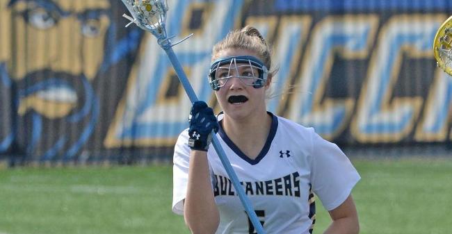 Solari Nets Five Goals, Eight Points As Women's Lacrosse Drops 17-14 Non-League Decision At Elms