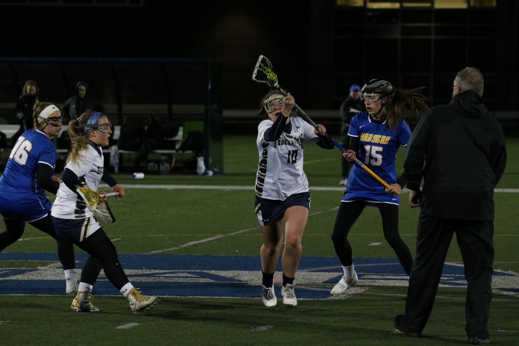Deely Becomes Program&rsquo;s Draw Control Leader in Loss to Bears