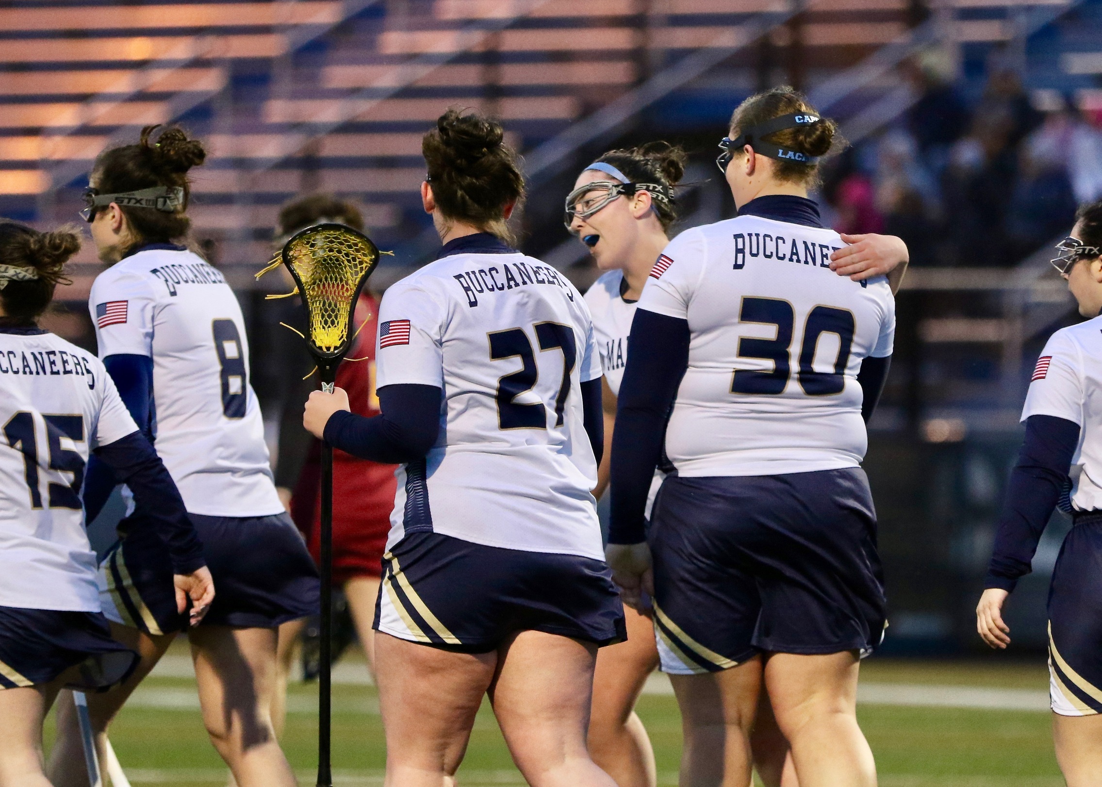Bucs Outrank Colonels in Rainy Milton