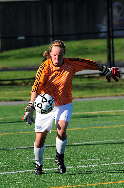 Courcy Makes 10 Saves As Women's Soccer Drops 3-0 Non-League Decision At Regis