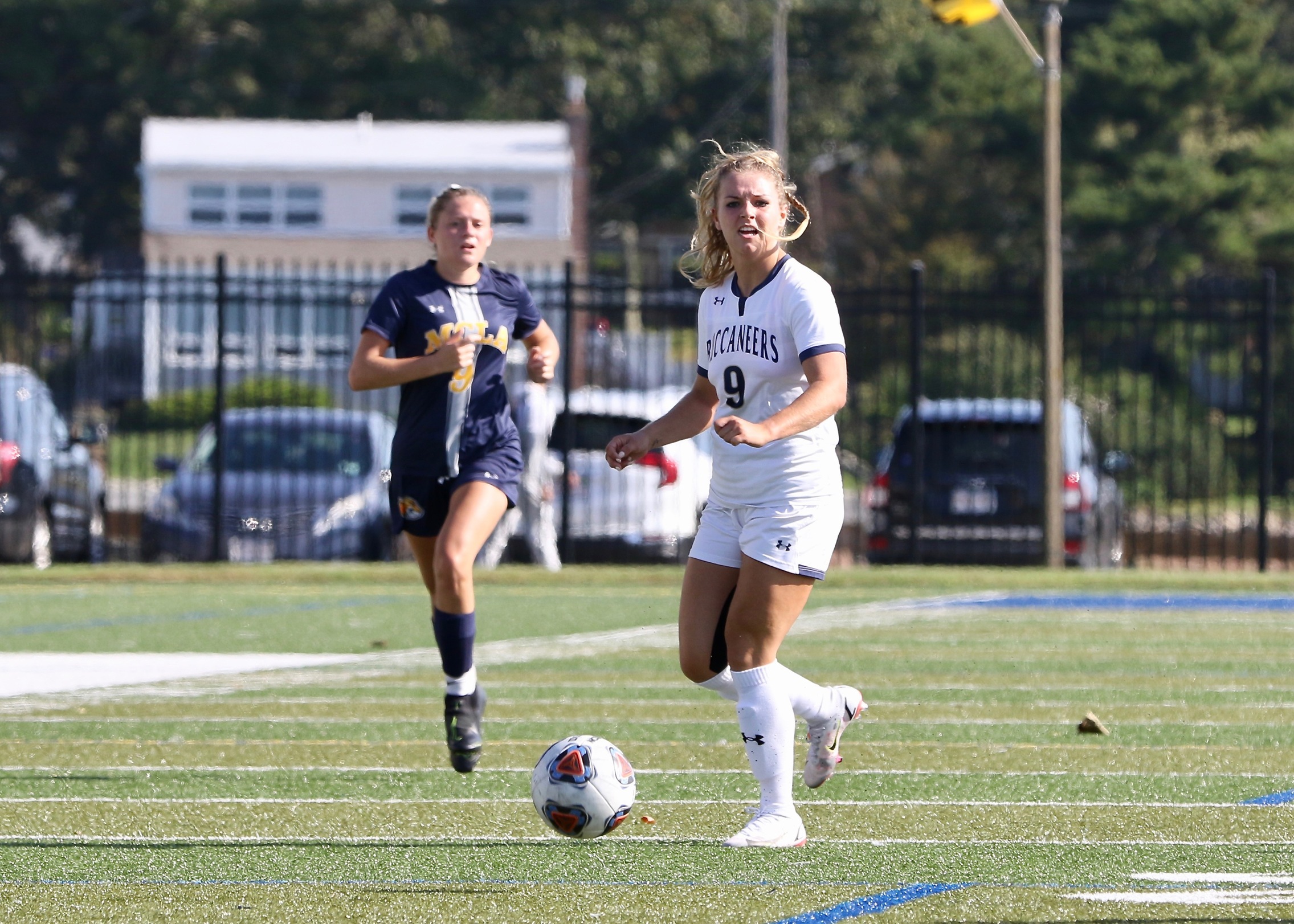 Colonels Score Twice in Second Half to Beat the Bucs