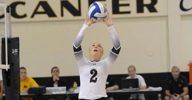Klangos Registers 24 Kills And 16 Digs As Volleyball Sweeps Non-League Doubleheader From Pine Manor