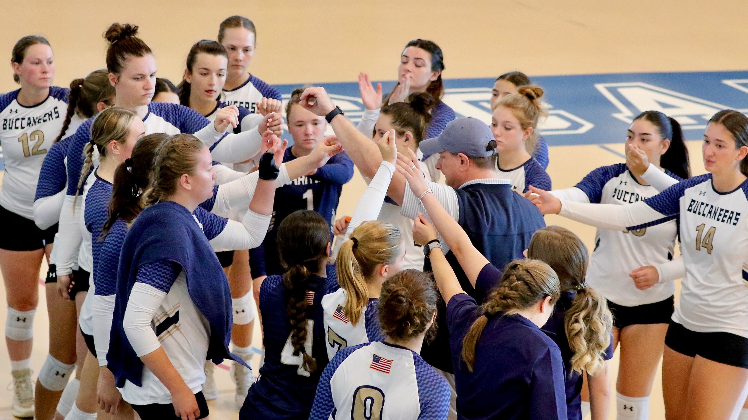 Bucs Lose Two Competitive Matches to Hawks