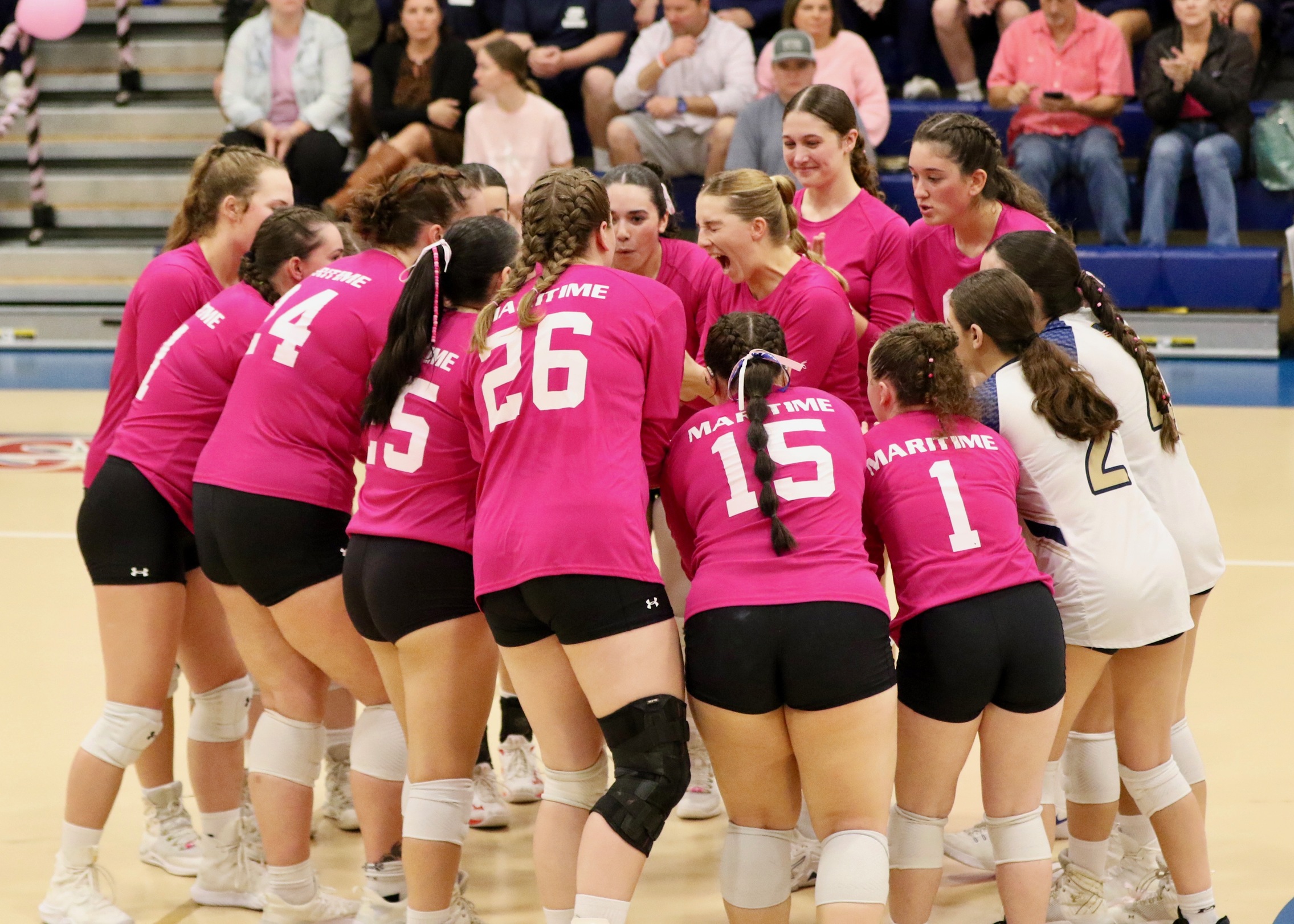 Bucs Drop Conference Match to Lancers in Straight Sets